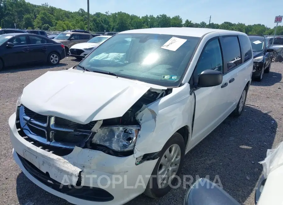 DODGE GRAND CARAVAN 2019 vin 2C4RDGBG4KR624326 from auto auction Iaai