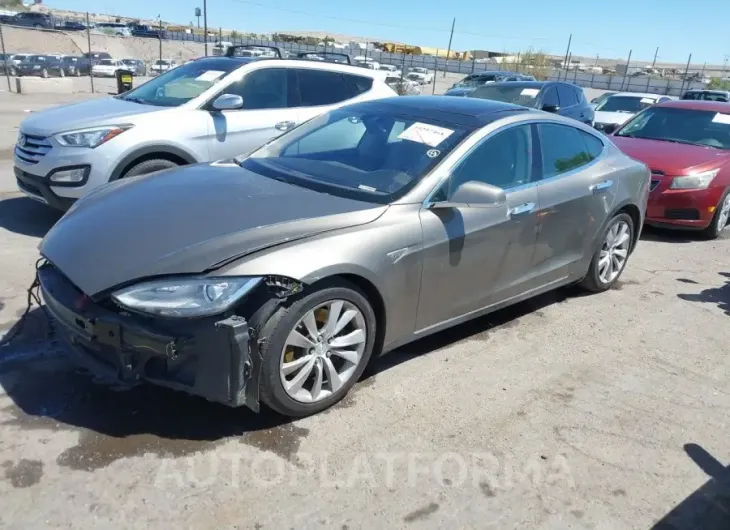 TESLA MODEL S 2015 vin 5YJSA1H2XFF094562 from auto auction Iaai