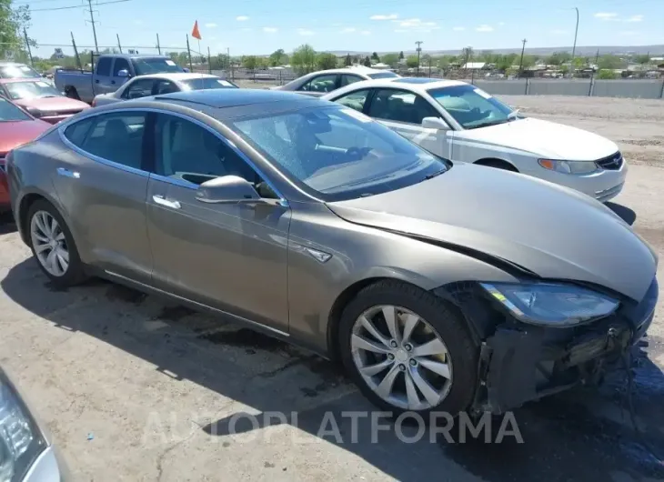 TESLA MODEL S 2015 vin 5YJSA1H2XFF094562 from auto auction Iaai