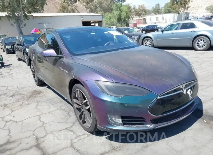 TESLA MODEL S 2015 vin 5YJSA1H41FF093513 from auto auction Iaai