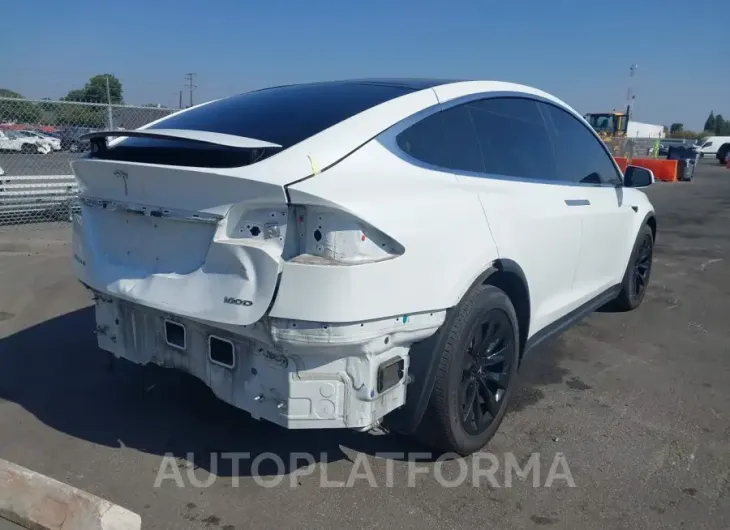 TESLA MODEL X 2017 vin 5YJXCBE21HF067019 from auto auction Iaai