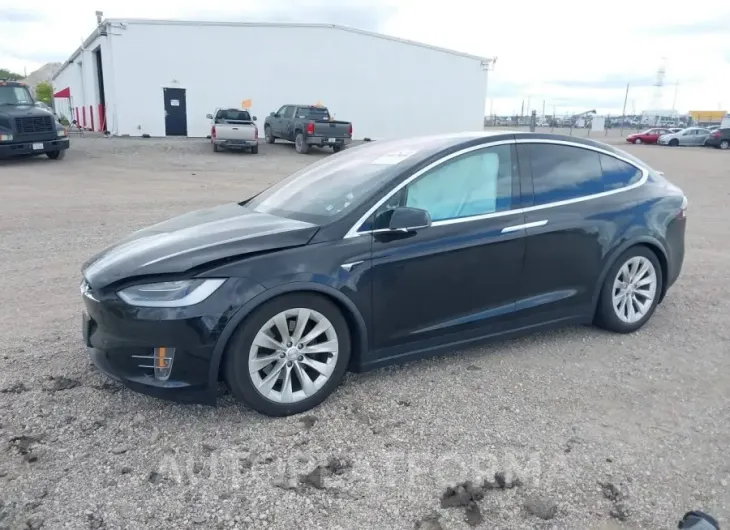 TESLA MODEL X 2018 vin 5YJXCBE21JF088510 from auto auction Iaai