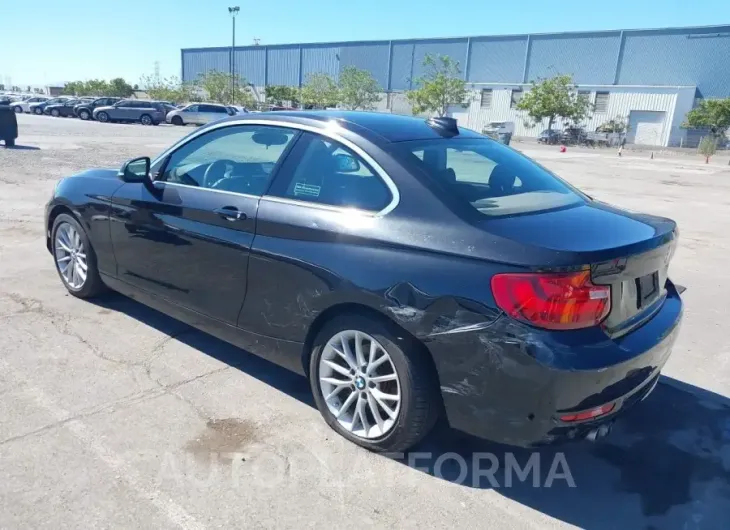 BMW 228I 2015 vin WBA1F9C59FV544052 from auto auction Iaai