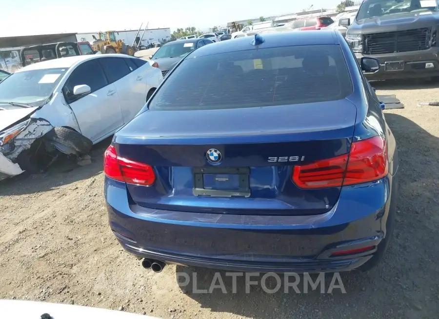 BMW 328I  2016 vin WBA8E9C5XGK646481 from auto auction Iaai