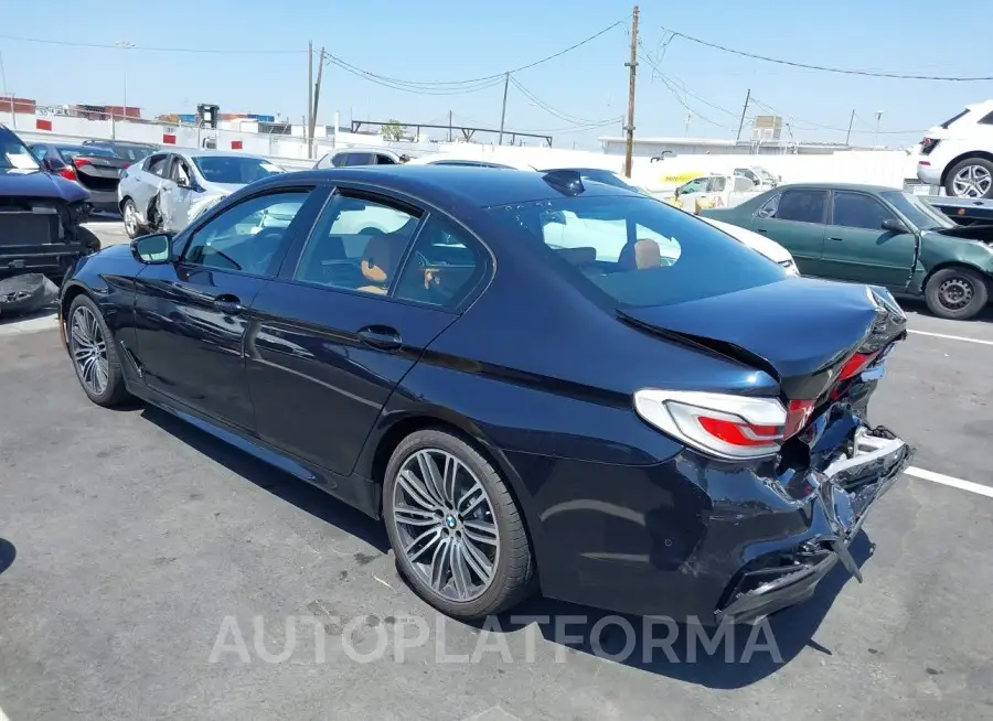 BMW 530I 2020 vin WBAJR3C01LCE45616 from auto auction Iaai