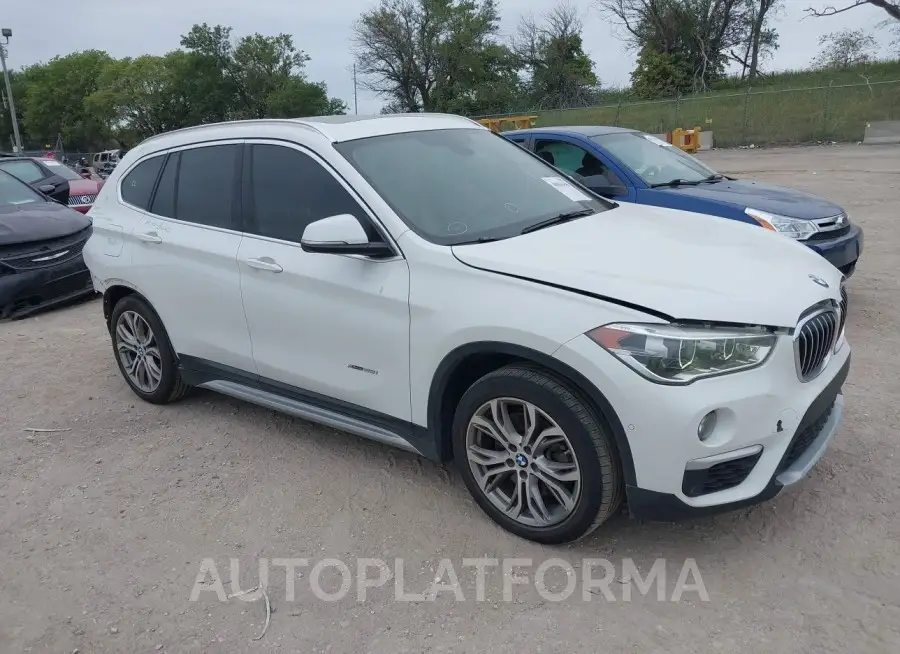 BMW X1 2017 vin WBXHT3Z35H4A53635 from auto auction Iaai