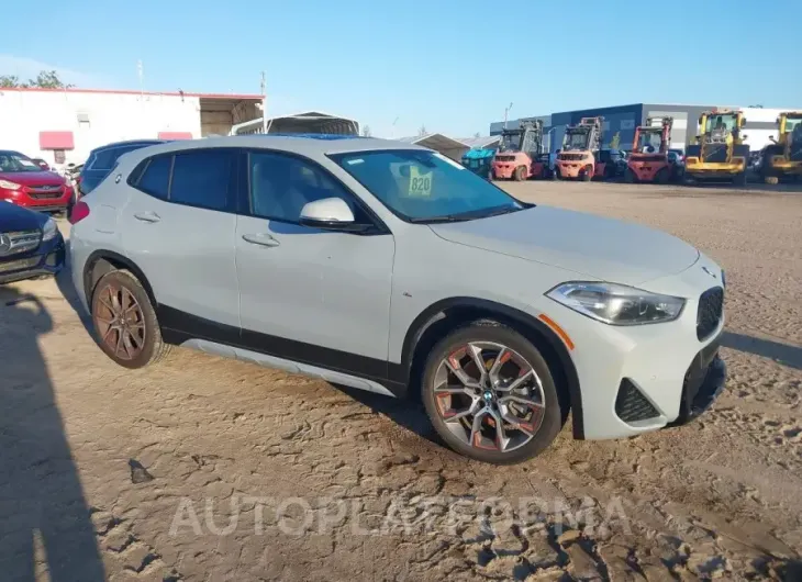 BMW X2 2022 vin WBXYJ1C05N5T57169 from auto auction Iaai