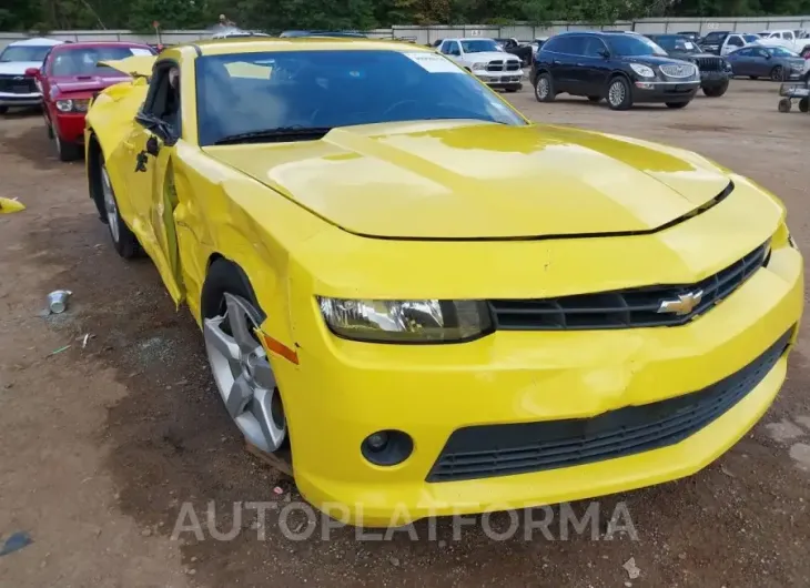 CHEVROLET CAMARO 2015 vin 2G1FF1E38F9190333 from auto auction Iaai