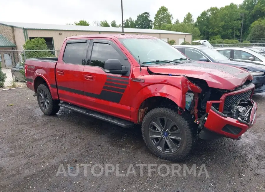 FORD F-150 2018 vin 1FTEW1EG1JFC91168 from auto auction Iaai