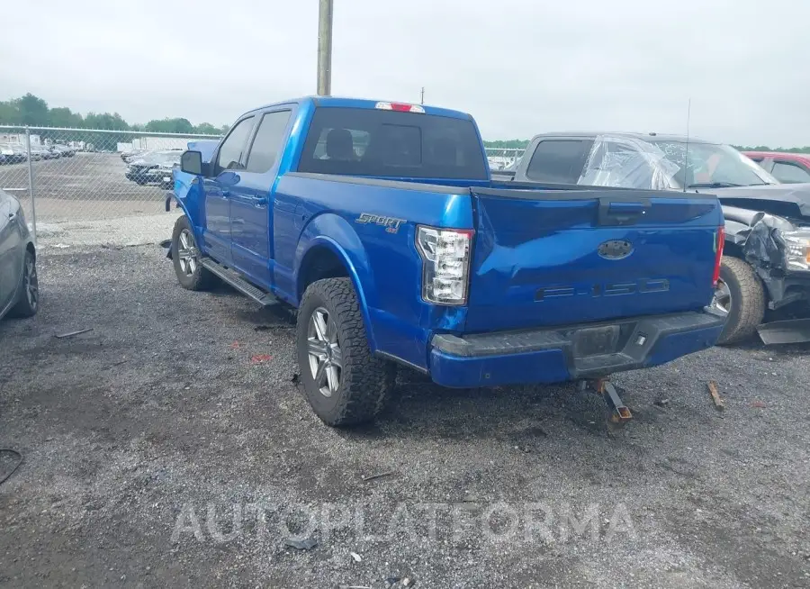 FORD F-150 2018 vin 1FTFW1E56JFB48543 from auto auction Iaai