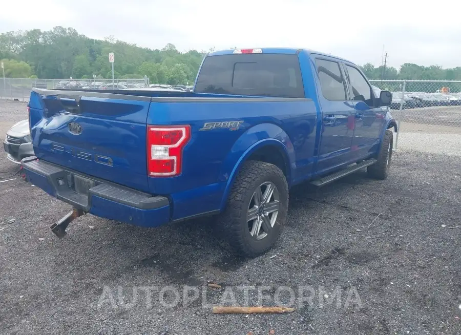 FORD F-150 2018 vin 1FTFW1E56JFB48543 from auto auction Iaai