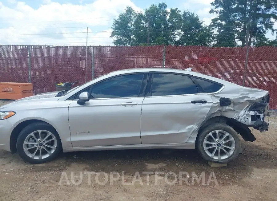 FORD FUSION HYBRID 2019 vin 3FA6P0LU0KR154236 from auto auction Iaai