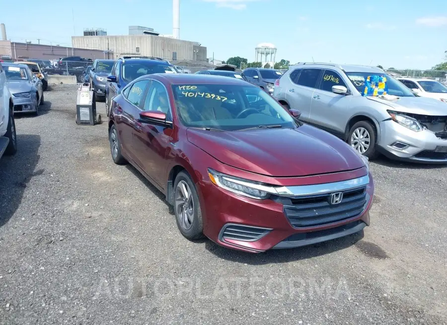 HONDA INSIGHT 2020 vin 19XZE4F57LE007008 from auto auction Iaai