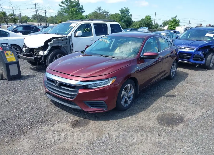 HONDA INSIGHT 2020 vin 19XZE4F57LE007008 from auto auction Iaai