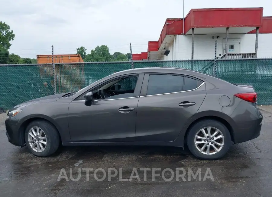 MAZDA MAZDA3 2016 vin JM1BM1U76G1283499 from auto auction Iaai