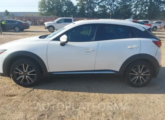 MAZDA CX-3 2016 vin JM1DKBD70G0108997 from auto auction Iaai