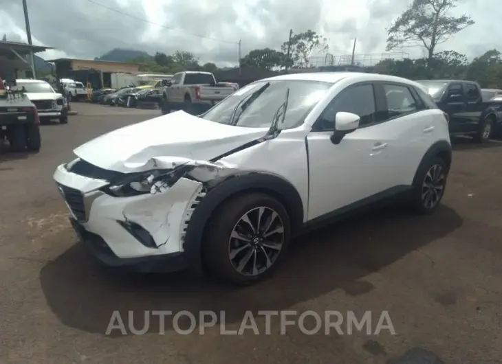 MAZDA CX-3 2019 vin JM1DKDC7XK1459920 from auto auction Iaai