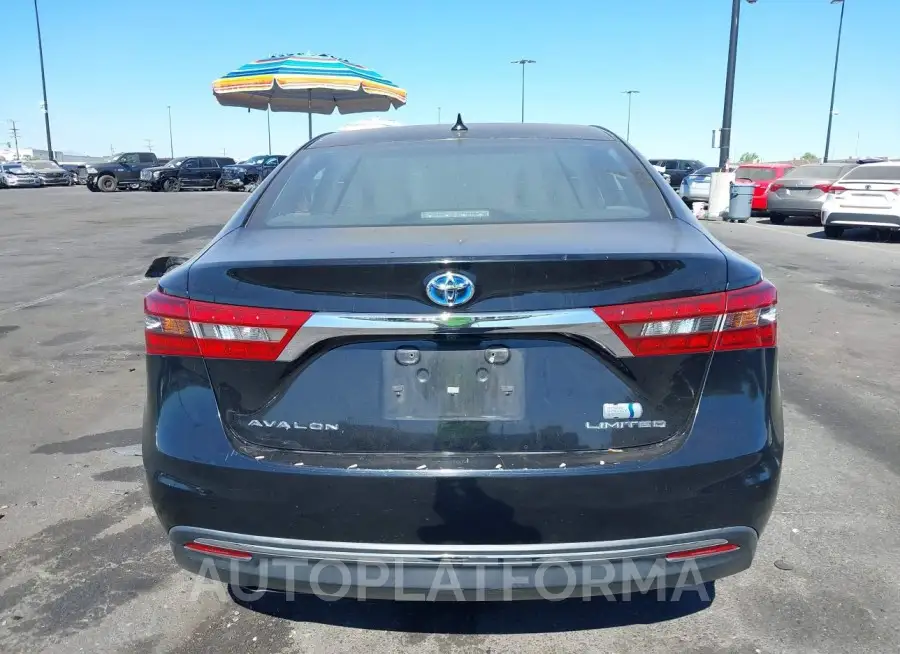 TOYOTA AVALON HYBRID 2016 vin 4T1BD1EB4GU048659 from auto auction Iaai