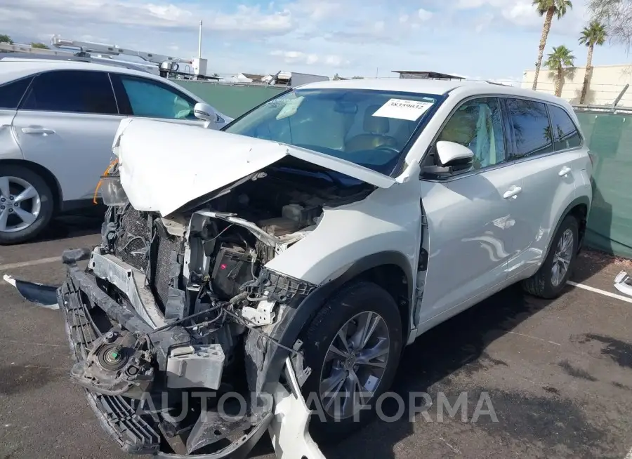 TOYOTA HIGHLANDER 2015 vin 5TDBKRFH4FS186944 from auto auction Iaai