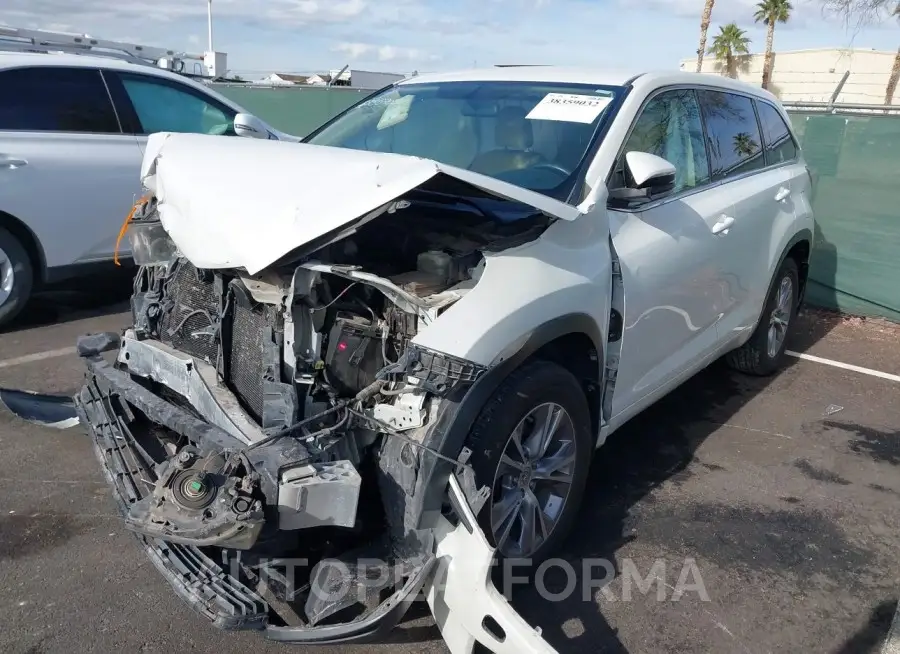 TOYOTA HIGHLANDER 2015 vin 5TDBKRFH4FS186944 from auto auction Iaai