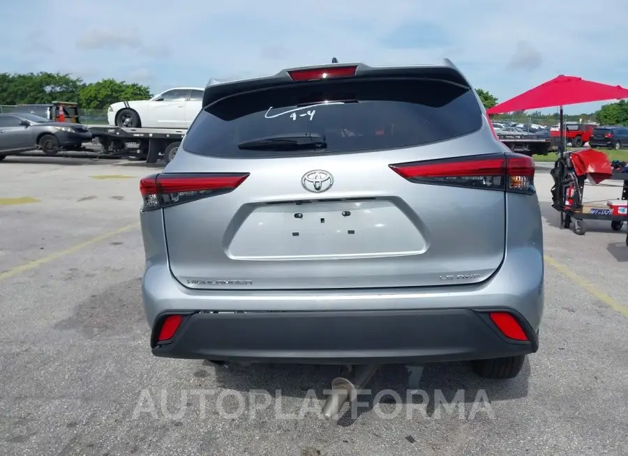 TOYOTA HIGHLANDER 2023 vin 5TDKDRBH6PS521252 from auto auction Iaai