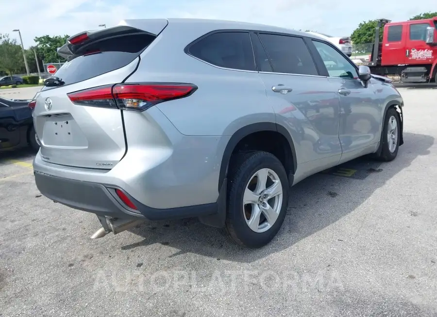 TOYOTA HIGHLANDER 2023 vin 5TDKDRBH6PS521252 from auto auction Iaai