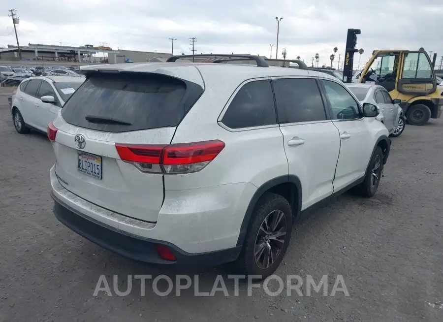 TOYOTA HIGHLANDER 2019 vin 5TDZARFH2KS052073 from auto auction Iaai