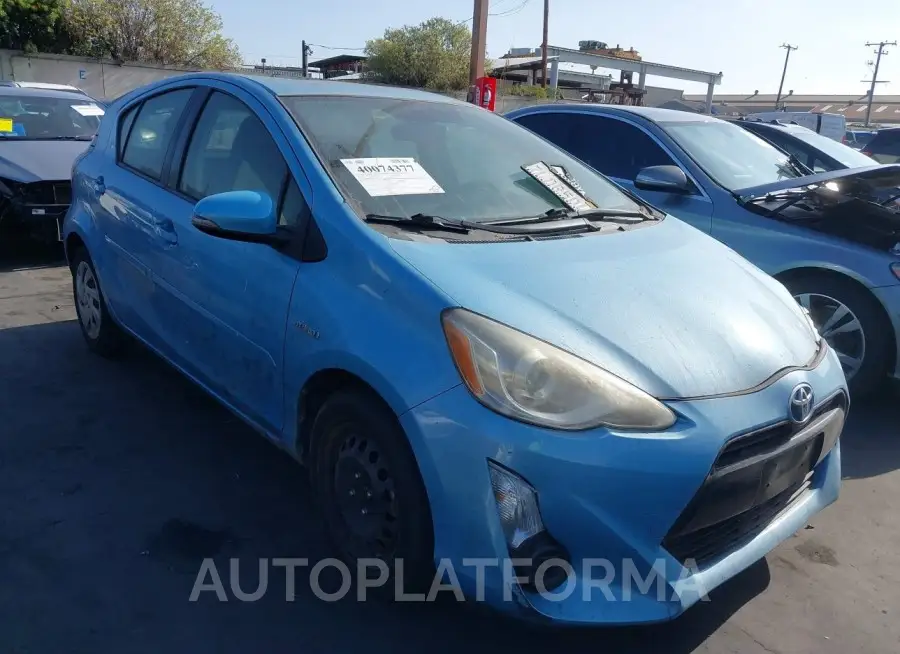 TOYOTA Prius c 2015 vin JTDKDTB31F1093524 from auto auction Iaai