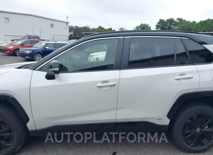 TOYOTA RAV4 HYBRID 2022 vin JTME6RFV2ND534791 from auto auction Iaai