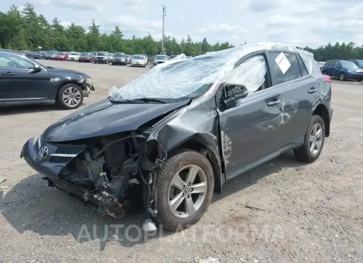 TOYOTA RAV4 2015 vin JTMRFREV3FJ022849 from auto auction Iaai