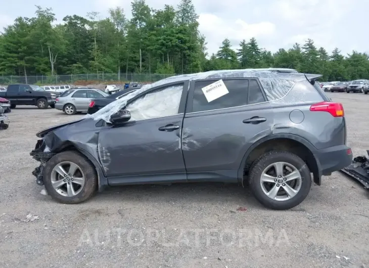 TOYOTA RAV4 2015 vin JTMRFREV3FJ022849 from auto auction Iaai