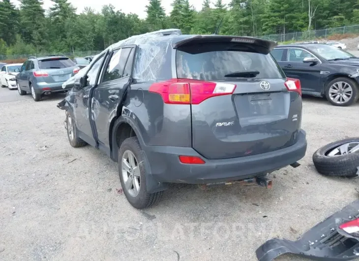 TOYOTA RAV4 2015 vin JTMRFREV3FJ022849 from auto auction Iaai