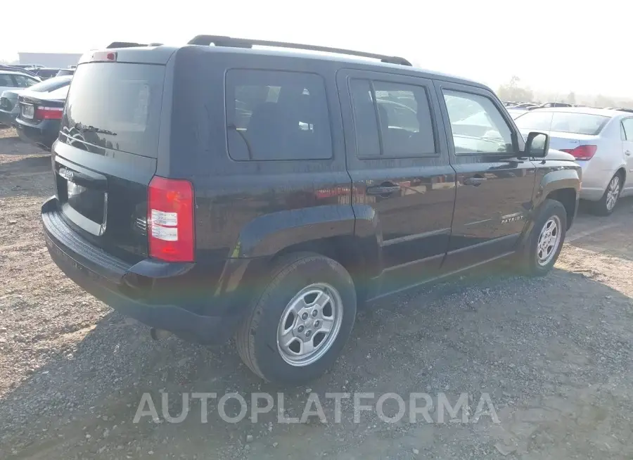 JEEP PATRIOT 2016 vin 1C4NJPBA9GD744412 from auto auction Iaai