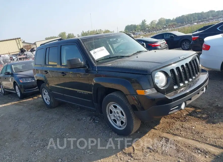 JEEP PATRIOT 2016 vin 1C4NJPBA9GD744412 from auto auction Iaai