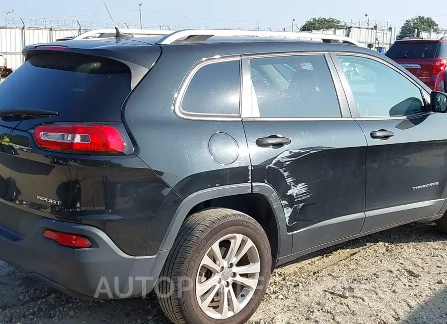 JEEP CHEROKEE 2015 vin 1C4PJLAB6FW669635 from auto auction Iaai