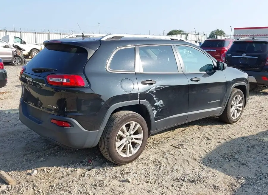 JEEP CHEROKEE 2015 vin 1C4PJLAB6FW669635 from auto auction Iaai