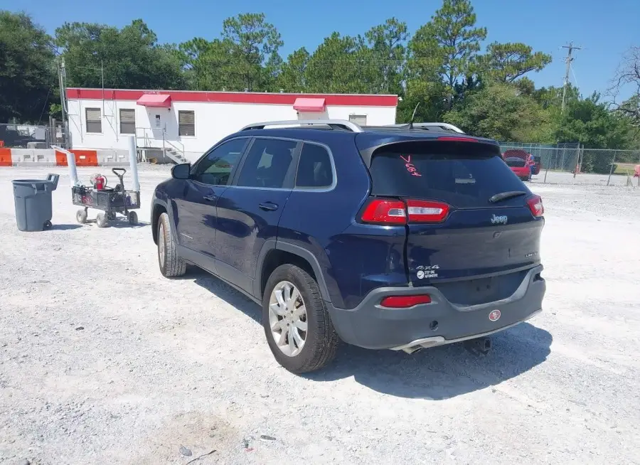 JEEP CHEROKEE 2016 vin 1C4PJMDB6GW280125 from auto auction Iaai