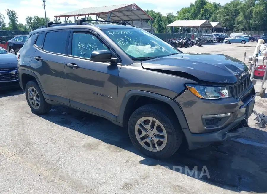 JEEP COMPASS 2018 vin 3C4NJDAB1JT201615 from auto auction Iaai