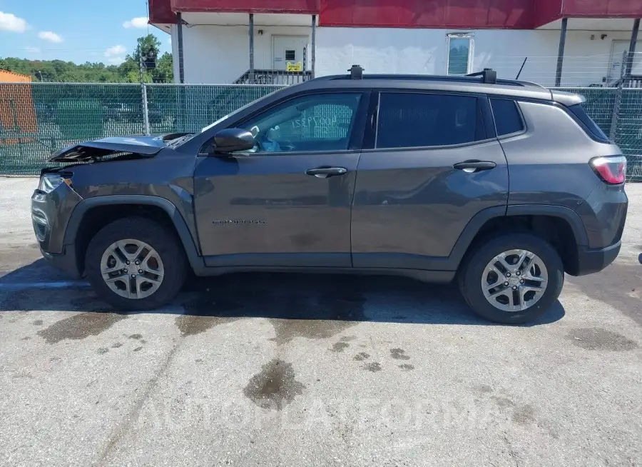 JEEP COMPASS 2018 vin 3C4NJDAB1JT201615 from auto auction Iaai