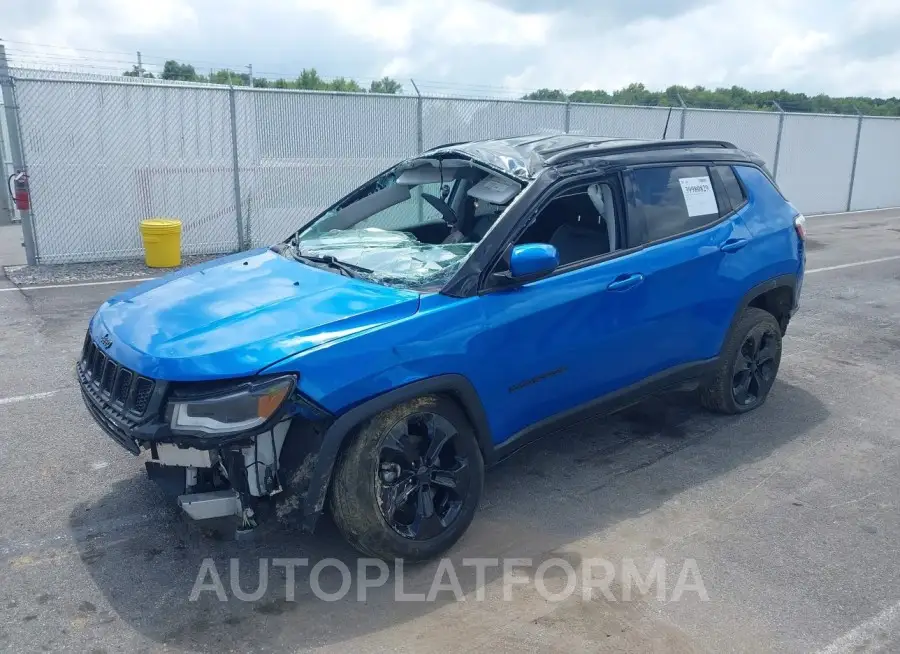 JEEP COMPASS 2020 vin 3C4NJDBB7LT245765 from auto auction Iaai