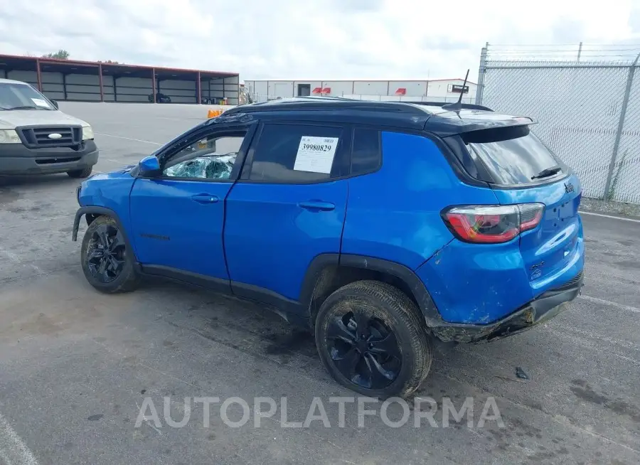 JEEP COMPASS 2020 vin 3C4NJDBB7LT245765 from auto auction Iaai