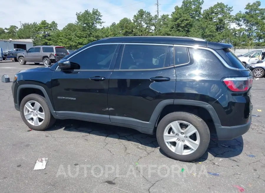 JEEP COMPASS 2022 vin 3C4NJDBB8NT105422 from auto auction Iaai