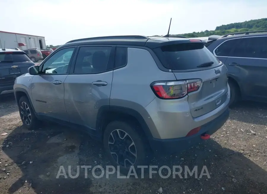 JEEP COMPASS 2021 vin 3C4NJDDB3MT571769 from auto auction Iaai