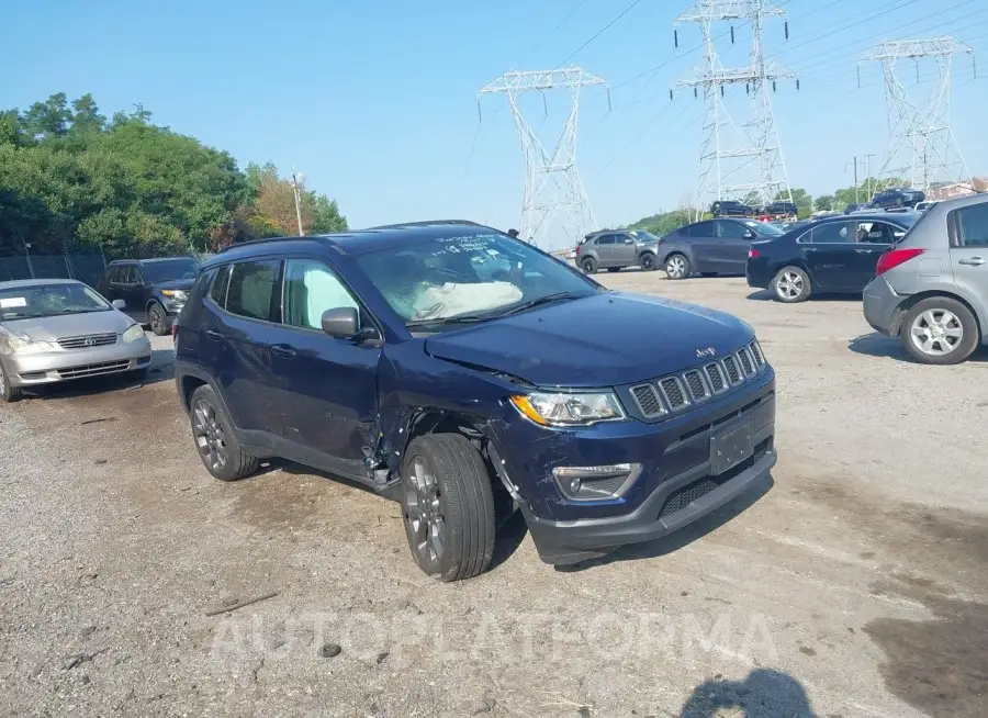 JEEP COMPASS 2021 vin 3C4NJDEB6MT561669 from auto auction Iaai