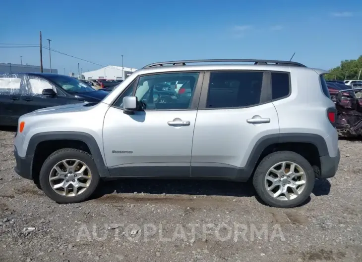 JEEP RENEGADE 2017 vin ZACCJBBB0HPF11234 from auto auction Iaai