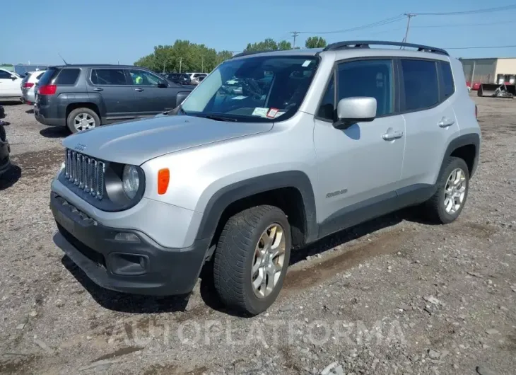 JEEP RENEGADE 2017 vin ZACCJBBB0HPF11234 from auto auction Iaai