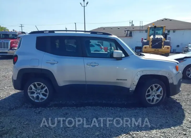 JEEP RENEGADE 2017 vin ZACCJBBB0HPF11234 from auto auction Iaai