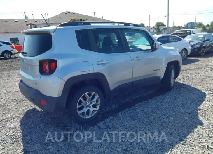 JEEP RENEGADE 2017 vin ZACCJBBB0HPF11234 from auto auction Iaai