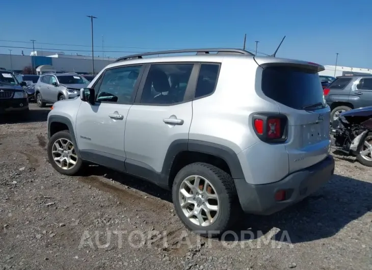 JEEP RENEGADE 2017 vin ZACCJBBB0HPF11234 from auto auction Iaai