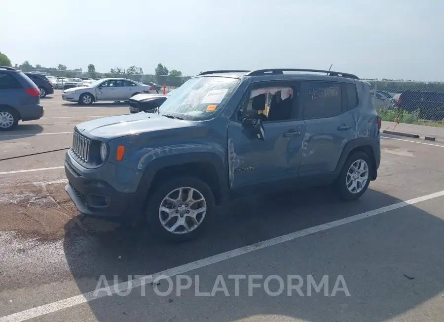 JEEP RENEGADE 2017 vin ZACCJBBB2HPG39605 from auto auction Iaai